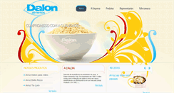 Desktop Screenshot of dalon.com.br